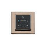ThermaSol Easy Start Series Steam Shower Control, Modern Recessed Square
