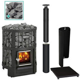 Harvia Legend 150 Wood Burning Sauna Stove Package, 16kW