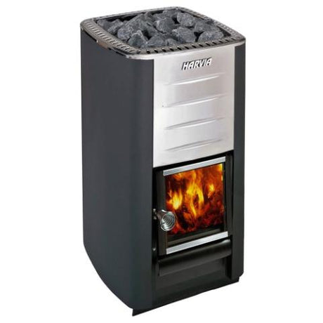 Harvia M3 Wood Burning Sauna Heater Package, 16.5kW