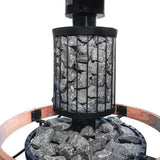 Harvia Legend 150 Deluxe WH Wood Burning Sauna Stove Package, 16kW