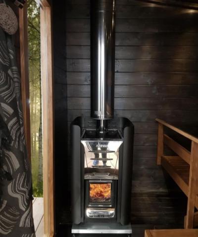 Harvia M Series Sauna Wood Stove Protective Sheath Panel