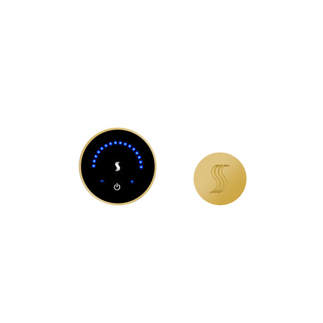 ThermaSol MicroTouch Steam Shower Control with SteamVection Steamhead Kit, Flushmount