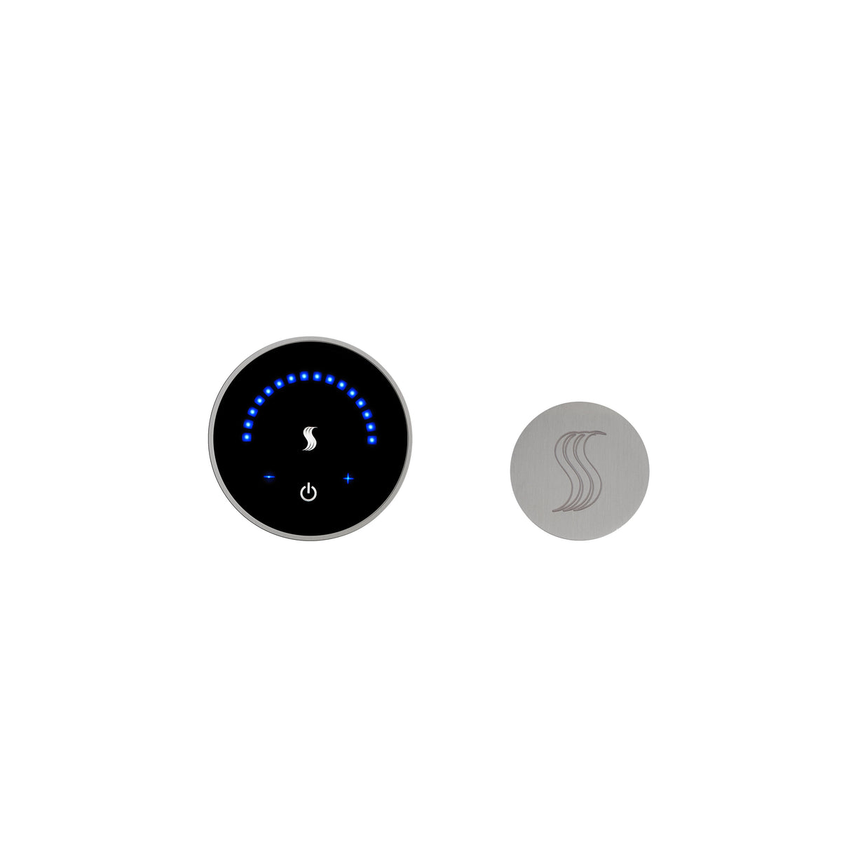 ThermaSol MicroTouch Steam Shower Control with SteamVection Steamhead Kit, Flushmount