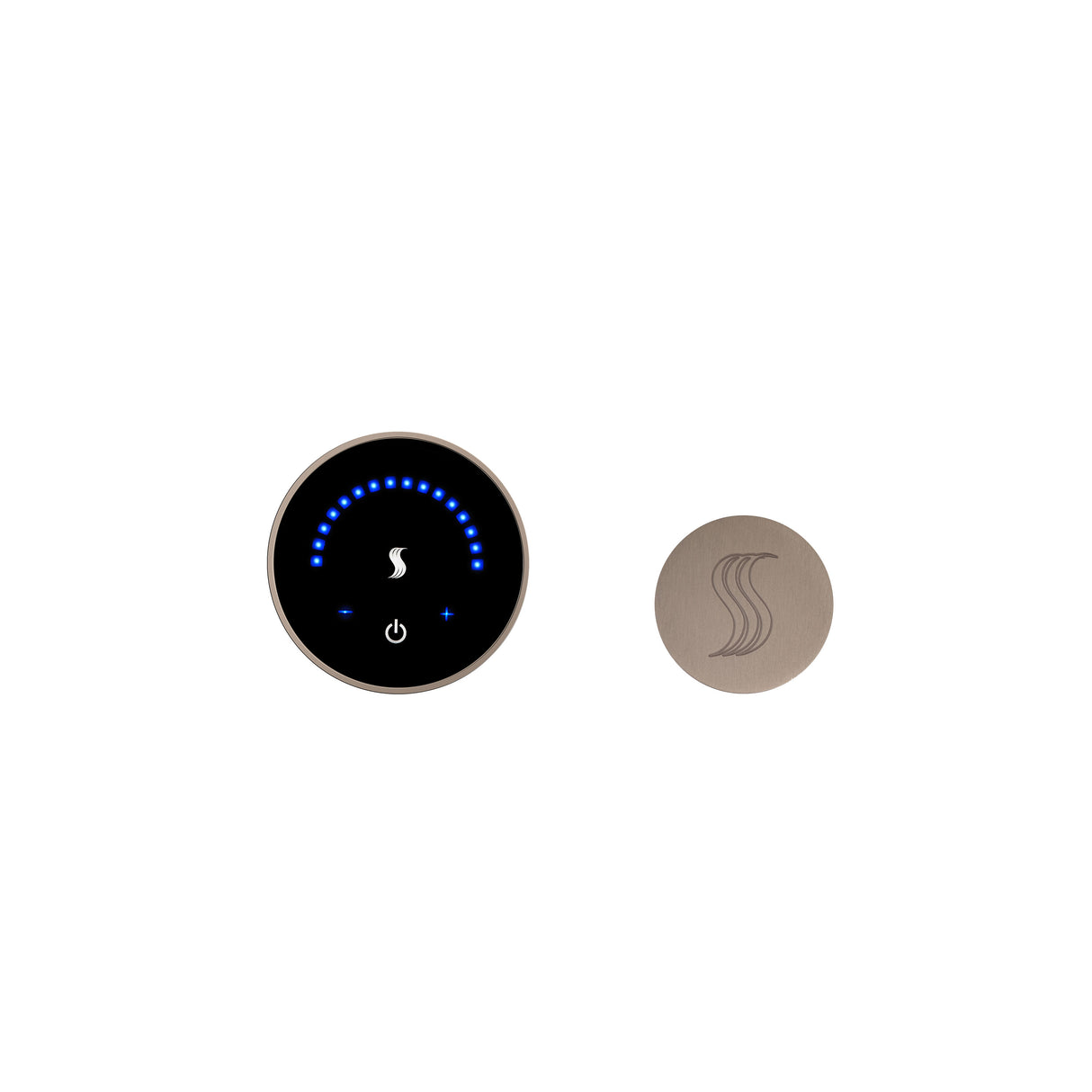 ThermaSol MicroTouch Steam Shower Control with SteamVection Steamhead Kit, Flushmount