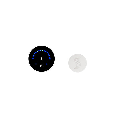 ThermaSol MicroTouch Steam Shower Control with SteamVection Steamhead Kit, Flushmount