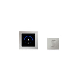 ThermaSol MicroTouch Steam Shower Control with SteamVection Steamhead Kit, Square