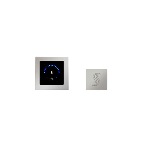 ThermaSol MicroTouch Steam Shower Control with SteamVection Steamhead Kit, Square