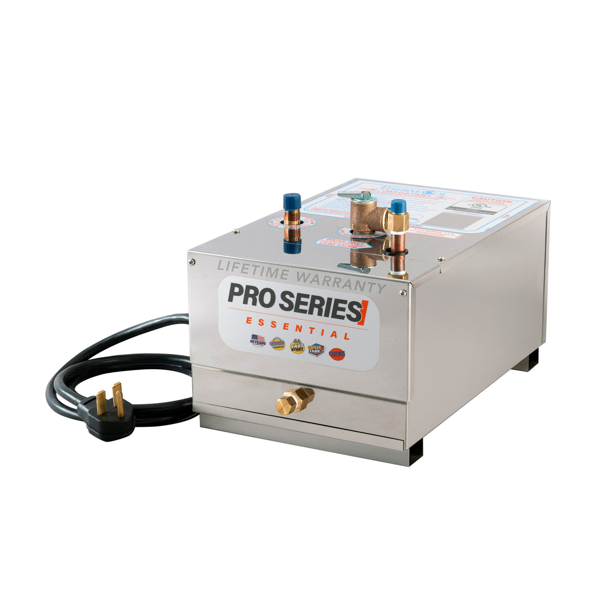 ThermaSol Pro Series I Essential Steam Shower Generator with Fast Start, 8kW
