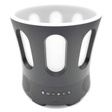 SaunaLife SaunaZone Bluetooth Speaker and Sauna Bucket, with Lights