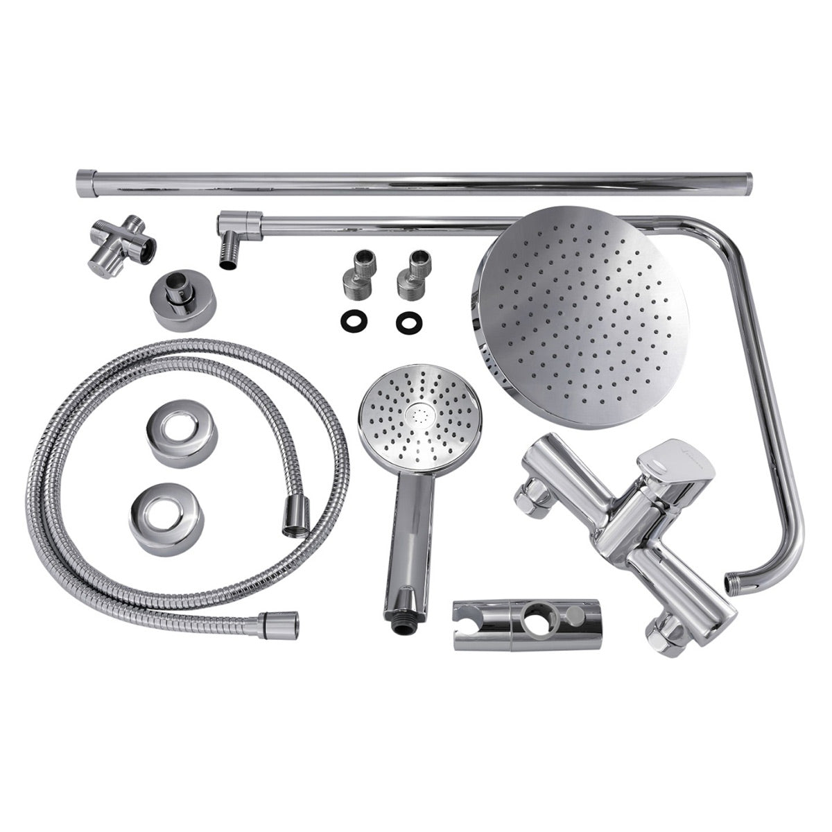 SaunaLife RAIN Series Outdoor Barrel Shower