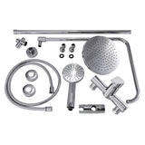SaunaLife RAIN Series Outdoor Barrel Shower