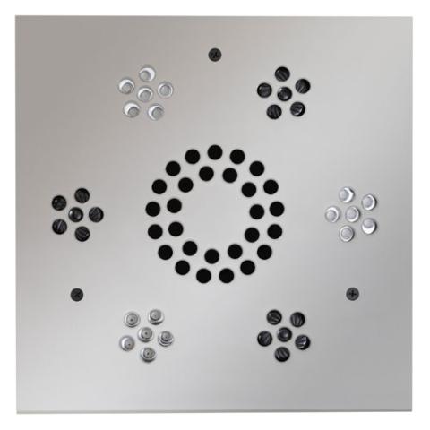 ThermaSol Serenity Music and Light Shower System, Modern
