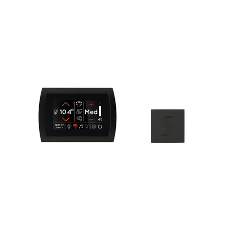 ThermaSol SignaTouch 5" Steam Shower Control with SteamVection Steamhead Kit, Square