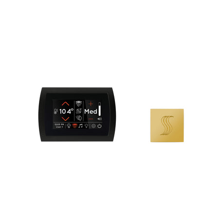 ThermaSol SignaTouch 5" Steam Shower Control with SteamVection Steamhead Kit, Square