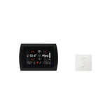 ThermaSol SignaTouch 5" Steam Shower Control with SteamVection Steamhead Kit, Square