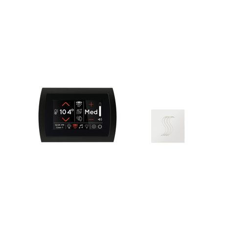 ThermaSol SignaTouch 5" Steam Shower Control with SteamVection Steamhead Kit, Square