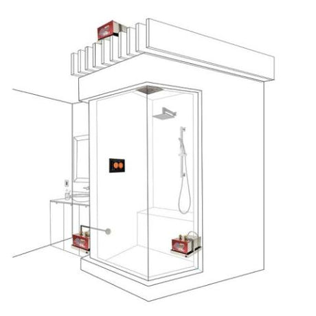 ThermaSol Pro Series I Essential Steam Shower Generator with Fast Start, 6kW