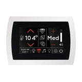 ThermaSol SignaTouch Series 5" Smart Touchscreen Steam Shower Control, Contemporary Flushmount