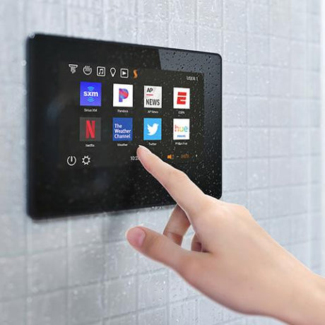 ThermaSol ThermaTouch Series 10" Smart Touchscreen Steam Shower Control with WiFi