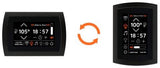 ThermaSol SignaTouch Series 5" Smart Touchscreen Steam Shower Control, Contemporary Flushmount
