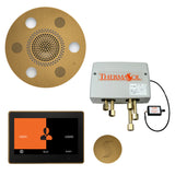 ThermaSol ThermaTouch 10" Control Serenity Rainhead Total Steam Shower Package, Round