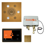 ThermaSol ThermaTouch 10" Control Serenity Rainhead Total Steam Shower Package, Square