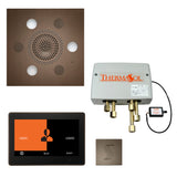 ThermaSol ThermaTouch 10" Control Serenity Rainhead Total Steam Shower Package, Square