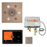 ThermaSol ThermaTouch 10" Control Serenity Rainhead Total Steam Shower Package, Square