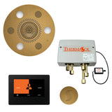 ThermaSol ThermaTouch 7" Control Serenity Rainhead Total Steam Shower Package, Round