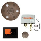 ThermaSol ThermaTouch 7" Control Serenity Rainhead Total Steam Shower Package, Round