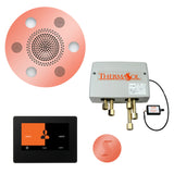 ThermaSol ThermaTouch 7" Control Serenity Rainhead Total Steam Shower Package, Round