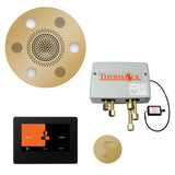 ThermaSol ThermaTouch 7" Control Serenity Rainhead Total Steam Shower Package, Round