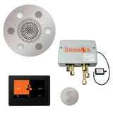 ThermaSol ThermaTouch 7" Control Serenity Rainhead Total Steam Shower Package, Round