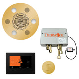 ThermaSol ThermaTouch 7" Control Serenity Rainhead Total Steam Shower Package, Round