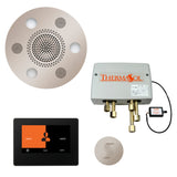 ThermaSol ThermaTouch 7" Control Serenity Rainhead Total Steam Shower Package, Round