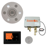 ThermaSol ThermaTouch 7" Control Serenity Rainhead Total Steam Shower Package, Round