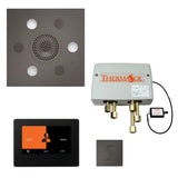 ThermaSol ThermaTouch 7" Control Serenity Rainhead Total Steam Shower Package, Square