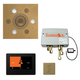 ThermaSol ThermaTouch 7" Control Serenity Rainhead Total Steam Shower Package, Square