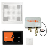 ThermaSol ThermaTouch 10" Control HydroVive 18" Rainhead Total Steam Shower Package