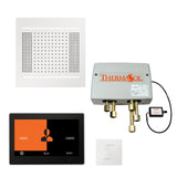 ThermaSol ThermaTouch 10" Control HydroVive 14" Rainhead Total Steam Shower Package