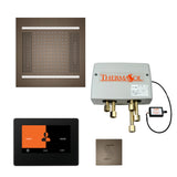 ThermaSol ThermaTouch 7" Control HydroVive 14" Rainhead Total Steam Shower Package
