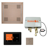 ThermaSol ThermaTouch 7" Control HydroVive 18" Rainhead Total Steam Shower Package
