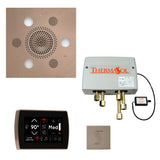 ThermaSol SignaTouch 5" Control with Square Serenity Rainhead Total Steam Shower Package