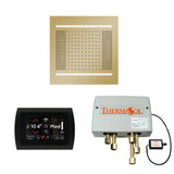 ThermaSol SignaTouch Control, HydroVive 14", and Digital Shower Valve Package, Round
