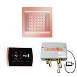 ThermaSol SignaTouch Control, HydroVive 14", and Digital Shower Valve Package, Square