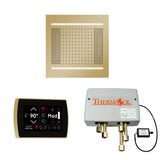 ThermaSol SignaTouch Control, HydroVive 14", and Digital Shower Valve Package, Square