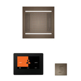 ThermaSol ThermaTouch 7" Steam Control, HydroVive 14" Square, and SteamVection Shower Package