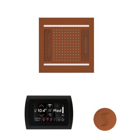ThermaSol SignaTouch 5" Flushmount Control, HydroVive 14", and SteamVection Shower Package