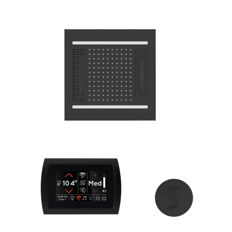 ThermaSol SignaTouch 5" Flushmount Control, HydroVive 14", and SteamVection Shower Package