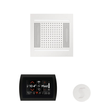 ThermaSol SignaTouch 5" Flushmount Control, HydroVive 14", and SteamVection Shower Package